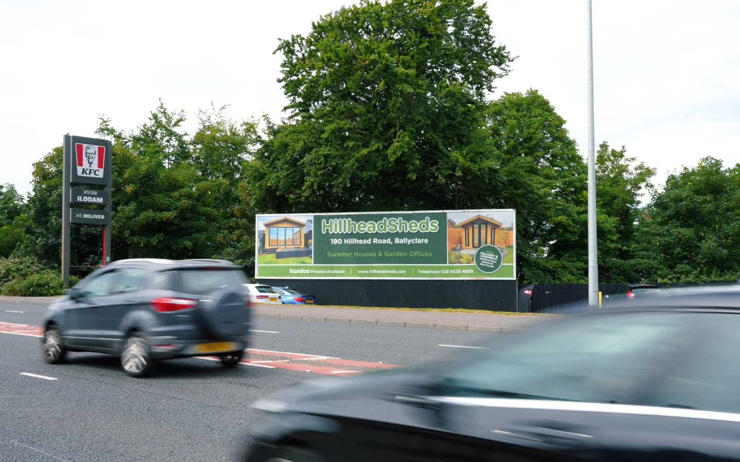 cycle 14 belfast road carrickfergus outbound closer